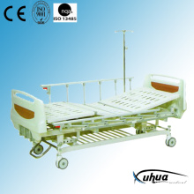 Drei Kurbeln Manuelles verstellbares Krankenhaus Medizinisches Bett (A-3)